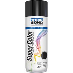 SPRAY ALTA TEMPERATURA PRETO BRILHANTE 350ML TEKBOND