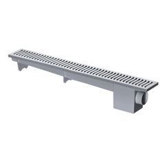 RALO SIFONADO LINEAR 50CM MODULAVEL CINZA HERC