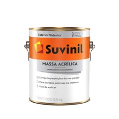 MASSA SUVINIL ACRILICA 3.6L 5.8KG