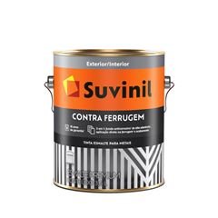 TINTA SUVINIL ESMALTE CONTRA FERRUGEM BRILHANTE BRANCO 3.6L