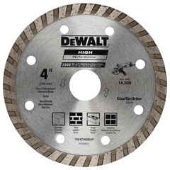 DISCO DIAMANTADO TURBO SEGMENTADO MARMORE 4 DEWALT