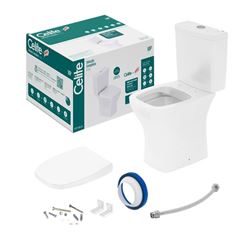 CONJUNTO BACIA E CAIXA ACOPLADA VIP 05PCS 3.6L BRANCO CELITE