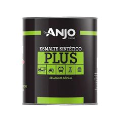 TINTA ESMALTE SINTETICO ER PLUS PRETO FOSCO 0.9L ANJO