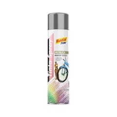 TINTA SPRAY 400ML MUNDIAL PRIME METALICA ALUMINIO 