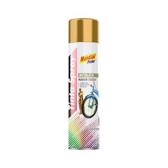 TINTA SPRAY 400ML MUNDIAL PRIME METALICA DOURADO  