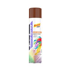 TINTA SPRAY 400ML MUNDIAL PRIME USO GERAL MARROM 