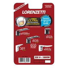 RESISTENCIA ACQUA ULTRA 127V 5500W 3065  LORENZETTI