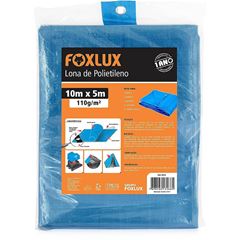 LONA PLASTICA AZUL 10X5 FOXLUX