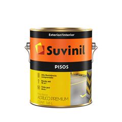 TINTA SUVINIL PISO FOSCO VERMELHO  3.6L