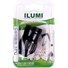 BOCAL LATAO S CHAVE 2A 250V PT ILUMI