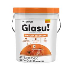 GLASU  ACRILICA  ECO PINTURA ESSENCIAL  FO BRAN 15L IP22