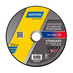 DISCO CORTE STANDARD 115X1.0X22.23 NORTON