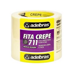 FITA CREPE 711 - 24MM X 40M TORRE 5 RL ADELBRAS