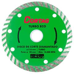 DISCO DIAMANTADO SEGMENTADO ECO110M CORTAG