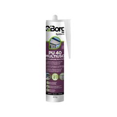 ADESIVO PU CALHAS FLEX BRANCO TUBO 360G Q-BORG