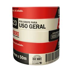 FITA CREPE USO GERAL BEGE 24MMX50M 423 ADERE