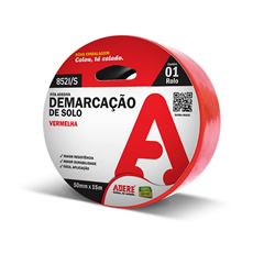 FITA DEMARCACAO SOLO VERMELHO 852I/S 50MMX15M ADERE