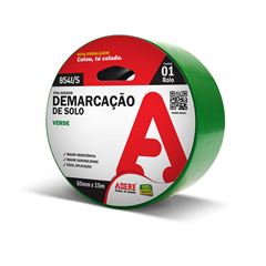 FITA DEMARCACAO SOLO VERDE 854I/S 50MMX15M ADERE