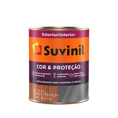 TINTA SUVINIL ESMALTE COR PROTECAO ACETINADO BRANCO 0.9L