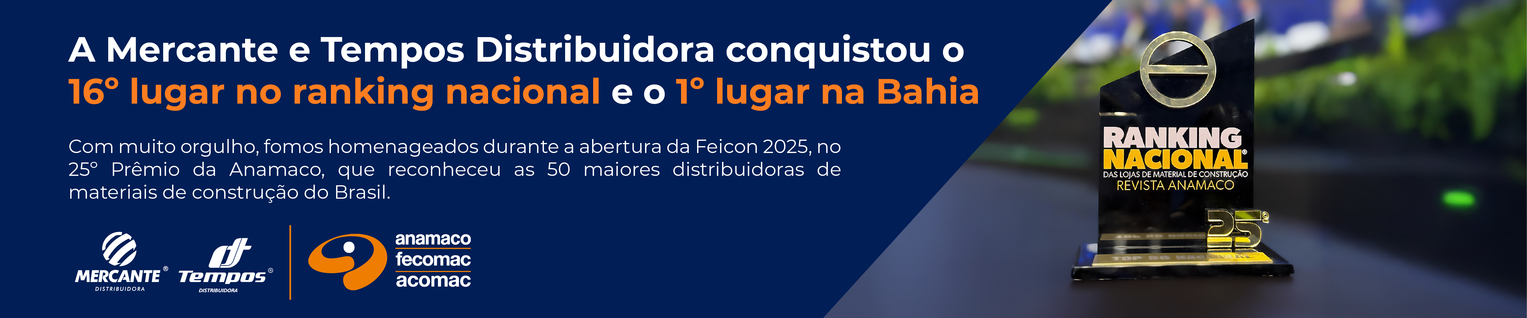 1º Lugar na Bahia